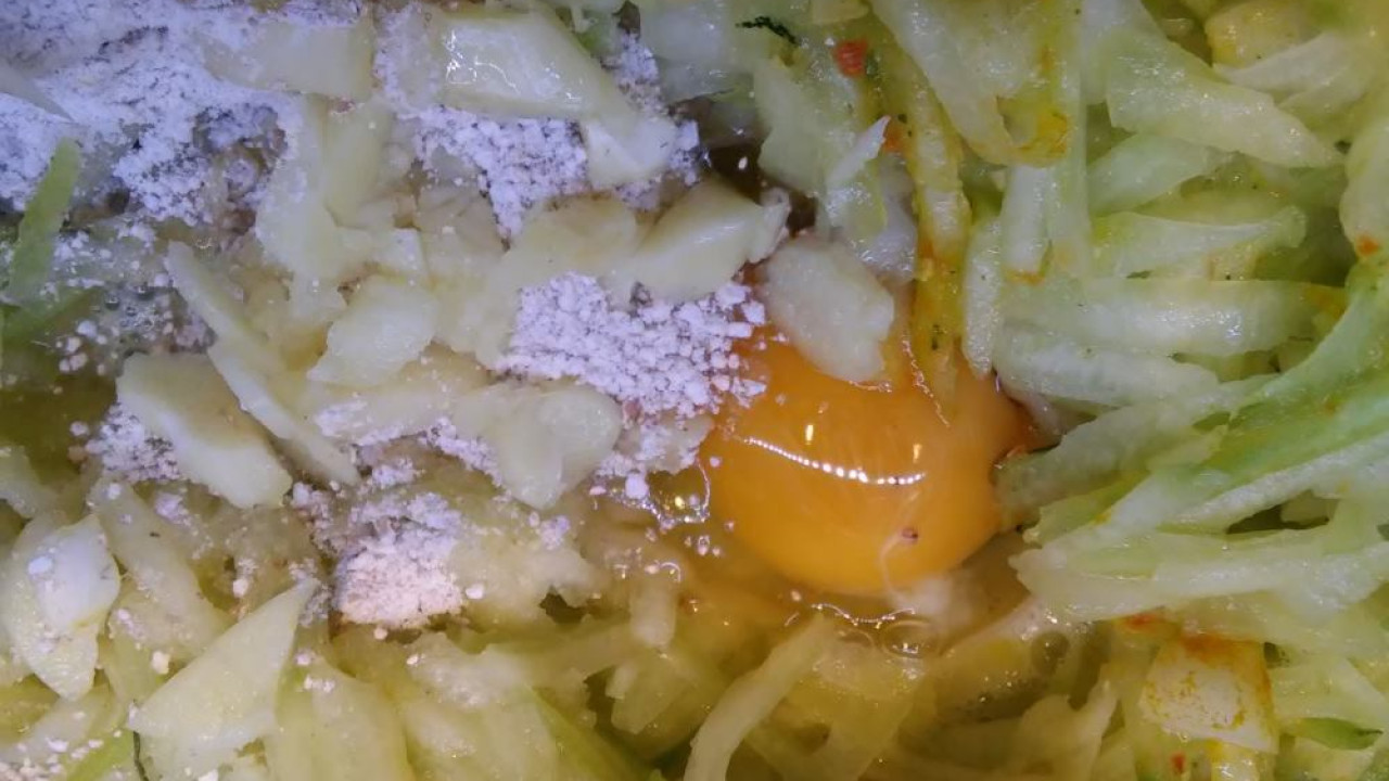 Recept na cuketové placky