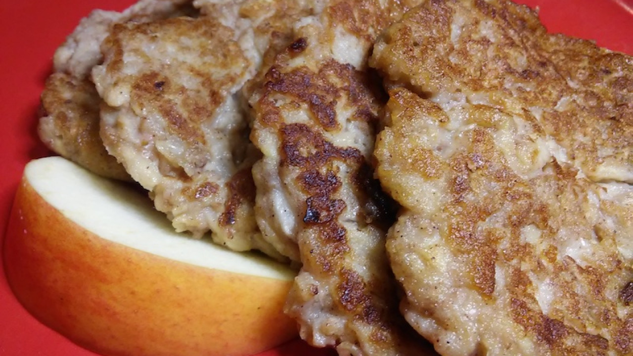 Recept na jablkovo-špaldové placky