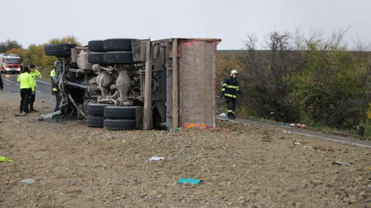 Dopravná nehoda autobusu