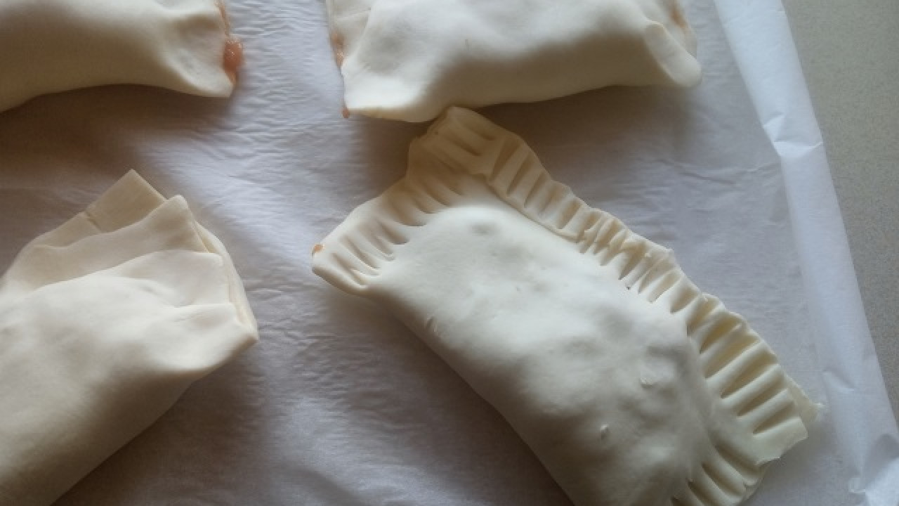 Slané pizzové taštičky