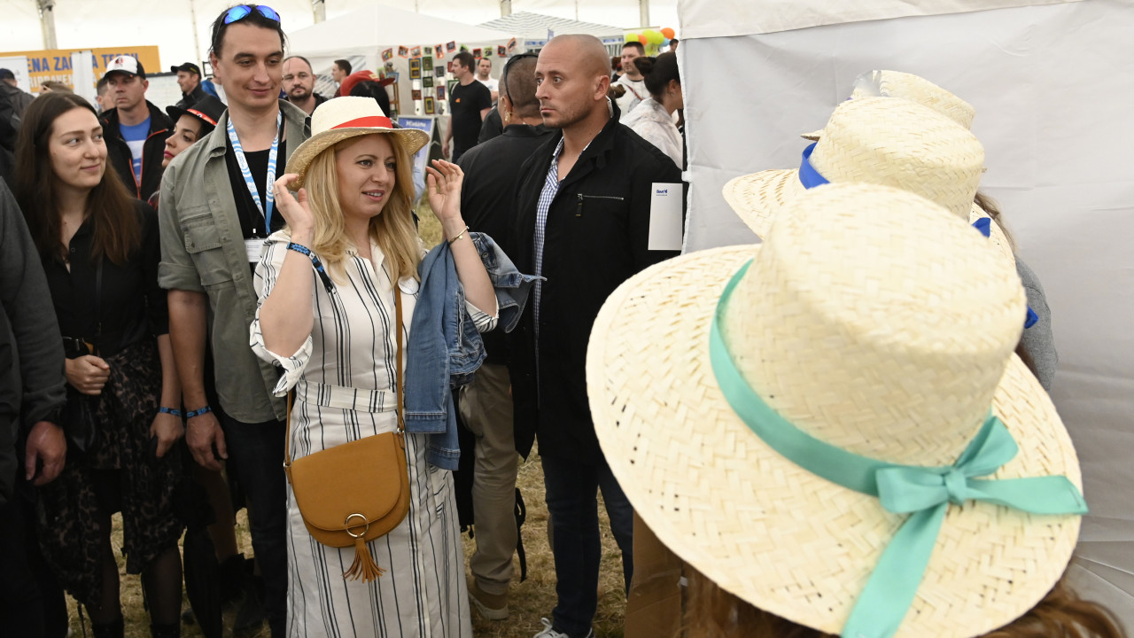 Prvá slovenská prezidentka Zuzana Čaputová