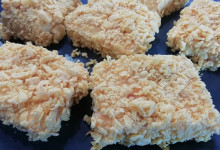 Tofu v kukuričných lupienkoch