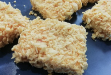 Tofu v kukuričných lupienkoch