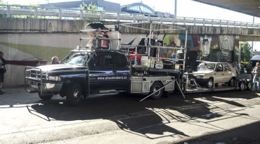 Nakrúcanie filmu Červený kapitán