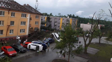 Tornádo na Morave