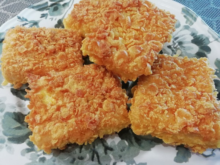 Fantastické chrumkavé tofu v cornflakes, RECEPT bez lepku