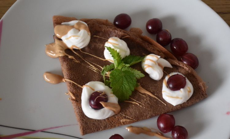 Kakaové palacinky sú fantastické, jednoduchý recept