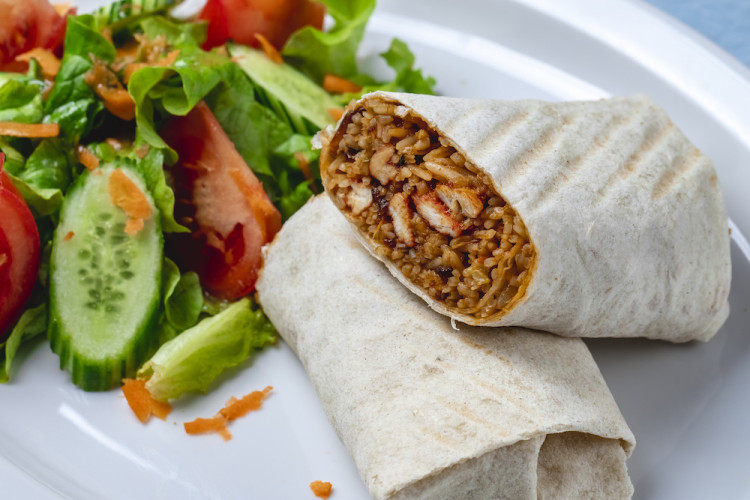 Vegetariánske zeleninové burrito: Rýchly fit recept