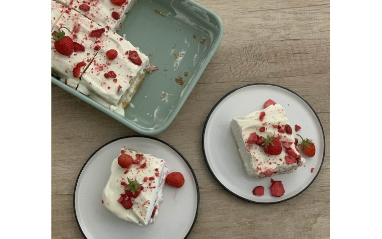 Jahodové tiramisu
