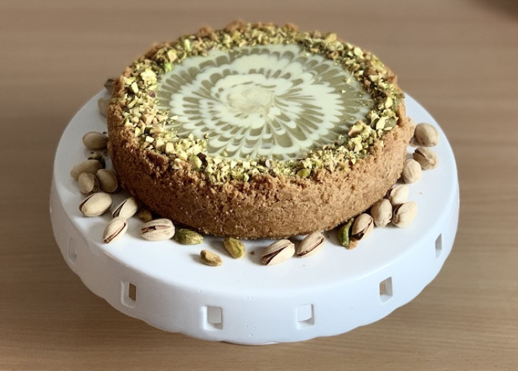 Zelené menu: Pistáciový cheesecake