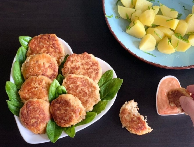 Jarné vegetariánske jedlá: Fašírky z karfiolu a mozzarelly